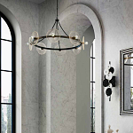 Бра светодиодное из черно-белых дисков Contrast Sample варинант исполнения - 6 | Loft Concept в Волгограде