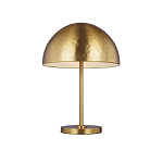 Настольная лампа с полусферическим абажуром золотого цвета Generation Lighting варинант исполнения - 4 | Loft Concept в Волгограде
