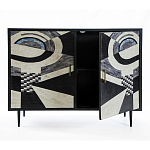Буфет в гостиную с инкрустацией  Bone Inlay sideboard - 2 doors варинант исполнения - 3 | Loft Concept в Волгограде