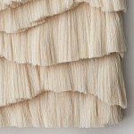 Светло-Бежевое Панно из нитей White Landscape Wall Hanging варинант исполнения - 1 | Loft Concept в Волгограде