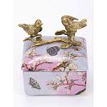 Фарфоровая шкатулка Bird talks варинант исполнения - 2 | Loft Concept в Волгограде