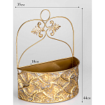 Железное кашпо Idyll варинант исполнения - 8 | Loft Concept в Волгограде