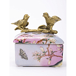 Фарфоровая шкатулка Bird talks варинант исполнения - 5 | Loft Concept в Волгограде