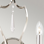 Бра с 2-мя лампами и подвеской из прозрачного стекла Elstead Lighting варинант исполнения - 4 | Loft Concept в Волгограде