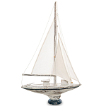 Деревянная статуэтка в виде парусника Sailboat Statuette варинант исполнения - 1 | Loft Concept в Волгограде