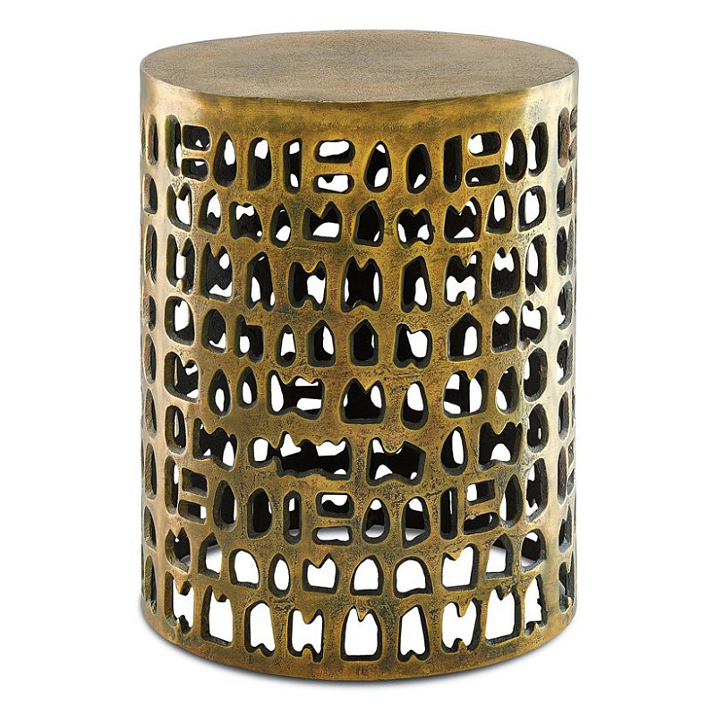 Приставной стол Alvar Accent Table Латунь Приставной стол Alvar Accent Table Латунь в Волгограде | Loft Concept