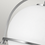 Потолочный светильник с плафоном в форме белого матового шара Hinkley варинант исполнения - 11 | Loft Concept в Волгограде