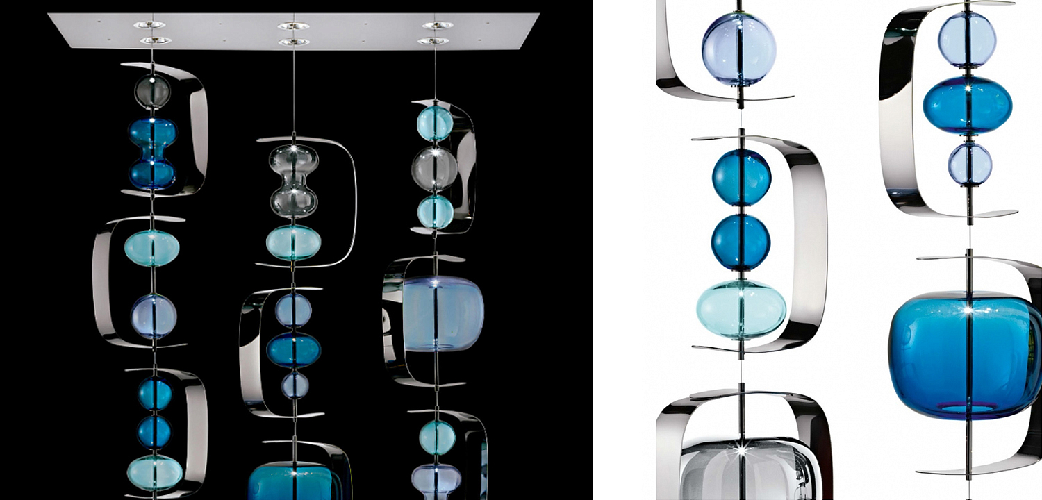 Светильник Barovier & Toso Manhattan Blue Светильник Barovier & Toso Manhattan Blue - Loft-Concept в Волгограде