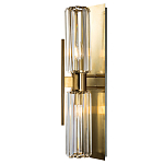 Бра с двумя хрустальными цилиндрическими плафонами Glass TUBE варинант исполнения - 2 | Loft Concept в Волгограде