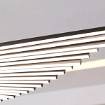 Люстра в виде распахнутых крыльев из тонких металлических планок Flight of Freedom варинант исполнения - 12 | Loft Concept в Волгограде