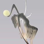 Торшер белая статуэтка Девушка Girl Carries Light Balls варинант исполнения - 2 | Loft Concept в Волгограде