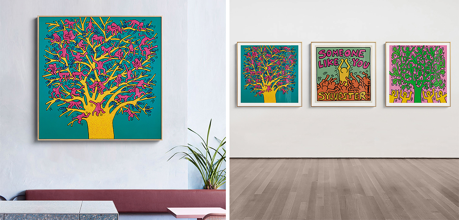 Постер Keith Haring 1 Постер Keith Haring 1 - Loft-Concept в Волгограде