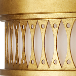 Потолочный светильник с фактурным золотым каркасом Exceptional Classic Design варинант исполнения - 2 | Loft Concept в Волгограде