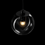 Подвесной светильник Selene Glass Ball Ceiling Lights Black  40 cm варинант исполнения - 2 | Loft Concept в Волгограде