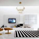 Люстра подвесная с 3-мя кольцевыми светодиодными лампами Catcher варинант исполнения - 2 | Loft Concept в Волгограде