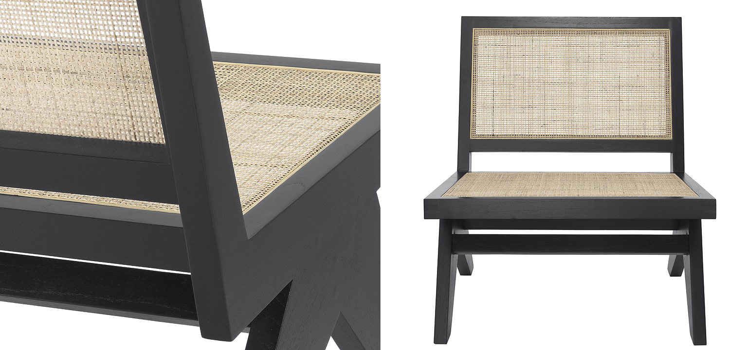 Кресло Eichholtz Chair Romee black Кресло Eichholtz Chair Romee black - Loft-Concept в Волгограде