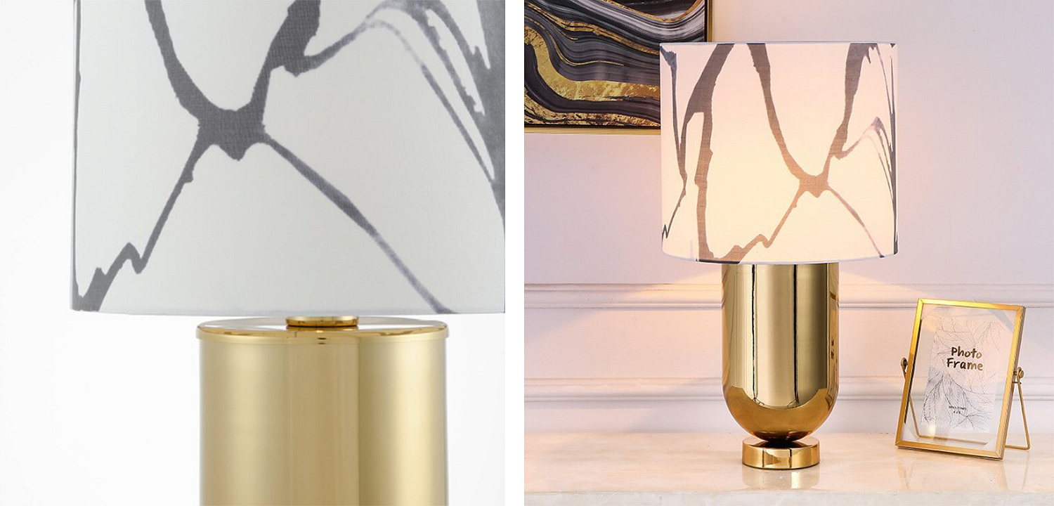 Настольная лампа Adeline Gold Table Lamp Настольная лампа Adeline Gold Table Lamp - Loft-Concept в Волгограде