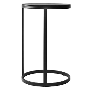 Кофейный столик круглый чёрный Compact Loft