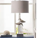 Настольная лампа с декором в виде птиц Coastal варинант исполнения - 2 | Loft Concept в Волгограде