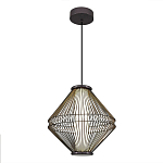 Подвесной светильник с плетеным металлическим каркасом Metal Interweaving варинант исполнения - 1 | Loft Concept в Волгограде