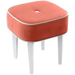 Квадратный мягкий пуф на белых ножках Winton Pouf Square варинант исполнения - 15 | Loft Concept в Волгограде