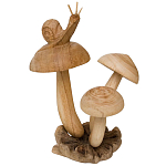 Статуэтка из дерева улитка Animals of the World варинант исполнения - 1 | Loft Concept в Волгограде