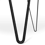 Стол журнальный с круглой столешницей из стекла Gold and Black Marble варинант исполнения - 6 | Loft Concept в Волгограде