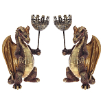 Подсвечник в виде дракона Dragon candlestick L or R варинант исполнения - 2 | Loft Concept в Волгограде
