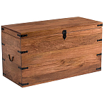 Деревянный сундук из массива манго Mango Wooden Chest Brown варинант исполнения - 1 | Loft Concept в Волгограде