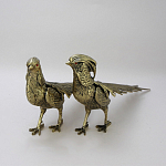 Статуэтка бронзовая пара Фазаны Bronze Birds варинант исполнения - 3 | Loft Concept в Волгограде