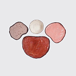 Сет из 4-х тарелок «QARTZITE» варинант исполнения - 1 | Loft Concept в Волгограде