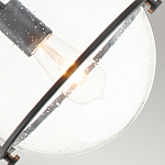 Подвесной светильник с прозрачным плафоном в форме шара в арочной подвеске Hinkley варинант исполнения - 7 | Loft Concept в Волгограде