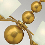 Люстра с матовыми конусными плафонами и декоративными элементами в форме шаров Hinkley варинант исполнения - 8 | Loft Concept в Волгограде