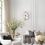 Бра с золотым основанием и 5-ю белыми шарообразными плафонами Bubble варинант исполнения - 4 | Loft Concept в Волгограде