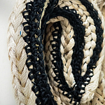 Арт-Объект из нитей Черно-Белый портрет Joana Schneider  варинант исполнения - 2 | Loft Concept в Волгограде