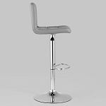 Барный стул с сиденьем серого цвета Honory варинант исполнения - 2 | Loft Concept в Волгограде