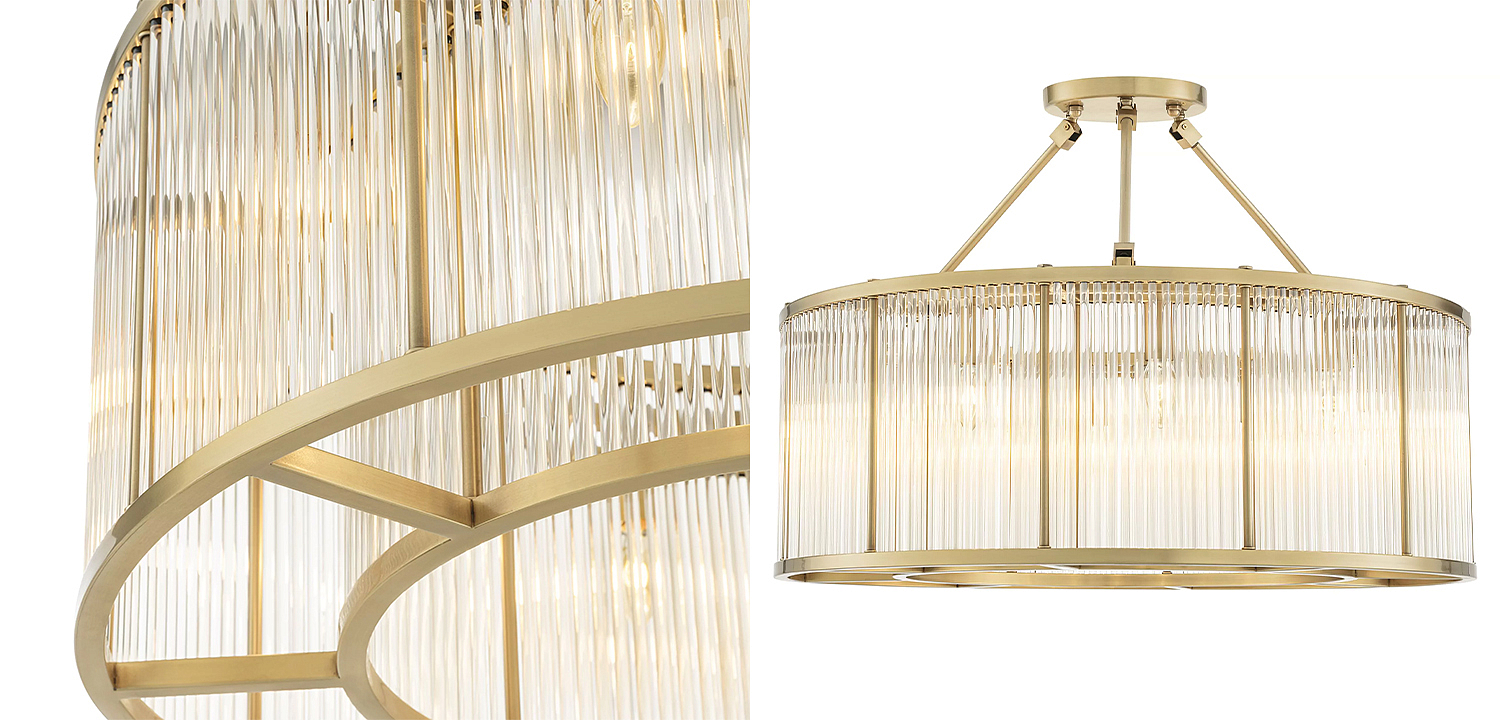 Потолочный светильник Eichholtz Ceiling Lamp Bernardi L Потолочный светильник Eichholtz Ceiling Lamp Bernardi L - Loft-Concept в Волгограде