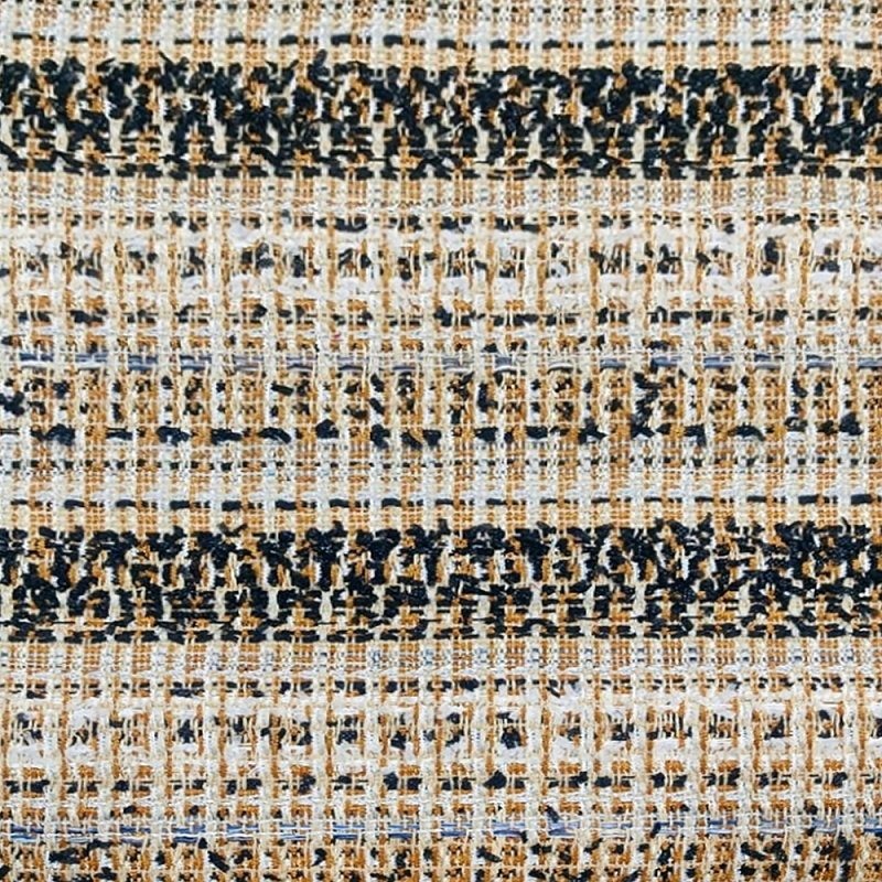 Мебельная ткань Букле коричневая полосв N 1193 Коричневый в Волгограде | Loft Concept 