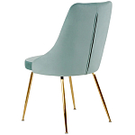 Стул в мятной велюровой обивке Ward Mint Velour Chair варинант исполнения - 4 | Loft Concept в Волгограде