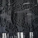 Гобелен из шерсти мериноса с узелками Ночь  варинант исполнения - 1 | Loft Concept в Волгограде