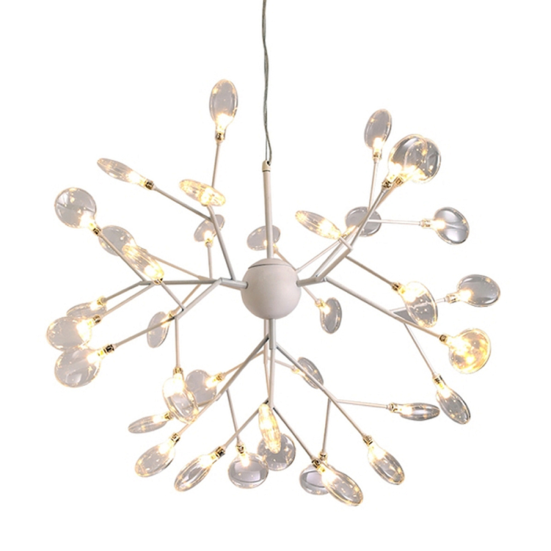Люстра Jenell Lamp Белый Прозрачный в Волгограде | Loft Concept 