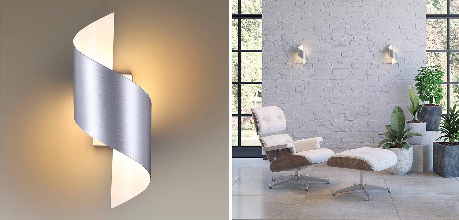 Бра Silver Locken Wall Lamp Бра Silver Locken Wall Lamp - Loft-Concept в Волгограде