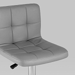 Барный стул с сиденьем серого цвета Honory варинант исполнения - 7 | Loft Concept в Волгограде