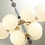 Люстра со вставками из керамики SkyEast 12 ламп варинант исполнения - 3 | Loft Concept в Волгограде