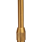 Торшер с мраморным столиком и золотым плафоном Ezio Floor Lamp варинант исполнения - 3 | Loft Concept в Волгограде