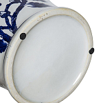 Ваза с крышкой и синим цветочным узором Blue & White Ornament  варинант исполнения - 4 | Loft Concept в Волгограде