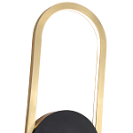 Бра с овальной рамой цвета латунь Midnight Orbit варинант исполнения - 4 | Loft Concept в Волгограде