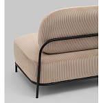 Диван Стоун велюр рельефный бежевый варинант исполнения - 4 | Loft Concept в Волгограде