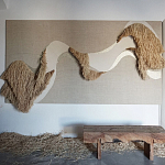 Декор настенный в Эко стиле Малибу wall panel Malibu Abstraction варинант исполнения - 1 | Loft Concept в Волгограде