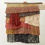 Текстильное Панно с бахромой варинант исполнения - 2 | Loft Concept в Волгограде